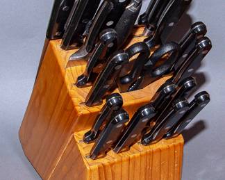 GERMAN KNIFE SET (HENCKELS AND MORE)
