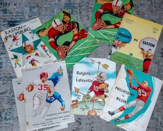 1950s Football Programs