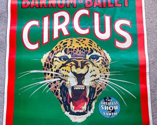 VINTAGE 1960s Ringling Bros / Barnum / Bailey Circus Poster