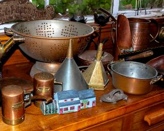COPPERWARE AND METALWARE