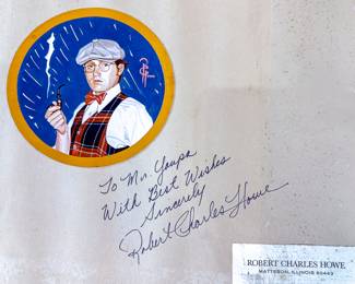 AUTOGRAPH: ARTIST - ROBERT CHARLES HOWE