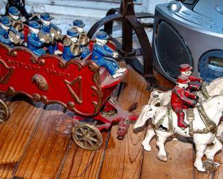 CAST IRON CIRCUS WAGON