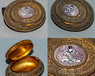 Vintage Filigree Box