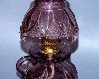 AMETHYST OIL LAMP
