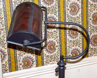 Brass Desk Floor Lamp