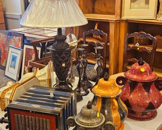 Vintage Accordion, etc