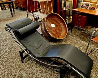 Bauhaus chair " Le Corbusier"  chaise style 1980s