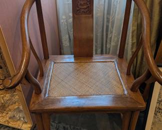 19th c. Horseshoe wisdom chair, great shape