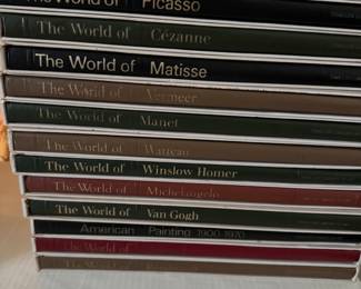 SET OF WORLD ART BOOKS 