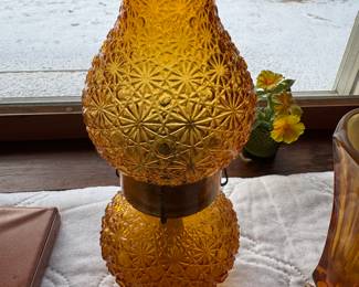 ANTIQUE GOLD GLASSWARE 
