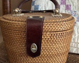 #NANTUCKET#WOVEN#PURSE 