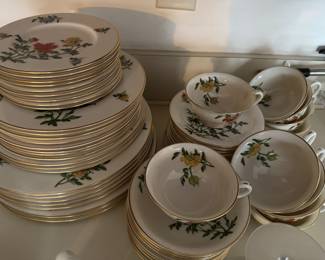 BEAUTIFUL PORCELAIN DISH SET 