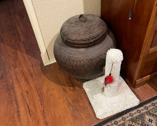 2 cat trees