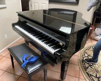 YAMAHA GP DISKLAVIER BABY GRAND AUTO-PLAYER PIANO G1  5'3" Baby Grand manufactured in Japan Appx 30-35 years old