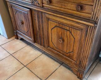 Rustic oak Sideboard