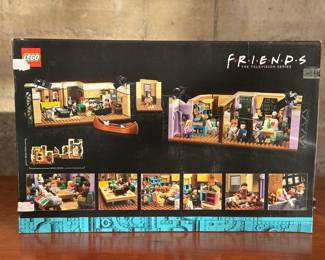 An adult-owned (built-once) Lego Icons, The Friends Apartments set. Confirmed as a complete set, guaranteed by Salem Auction House with all the original packaging. Packed with authentic details and references to classic Friends episodes, this LEGO The Friends Apartments (10292) building kit for adults will make the day, month and year of any Friends fan.