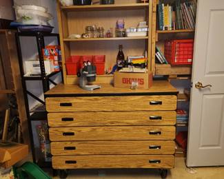 Classroom storage cabinet 