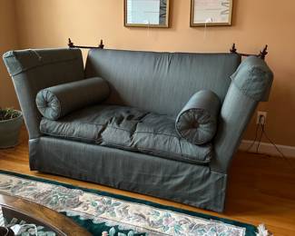 C41 - $150.  Ashley Manor Drop Side couch. Measures 71" wide x 40" deep x 41" tall.  