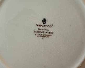 C70 - $400. Wedgewood  "Humming Birds" in excellent condition.  12 - 5 piece place settings.