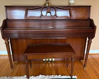 C32- $2200 OR Best Offer! Beautiful Yamaha Piano with bench and sheet music. Model #M500s Serial# 200495 You must hire Piano movers! Nine front porch steps and 50' to driveway when they ask!