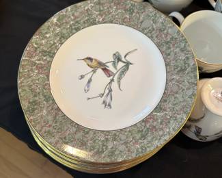 C70 - $400. Wedgewood  "Humming Birds" in excellent condition.  12 - 5 piece place settings.
