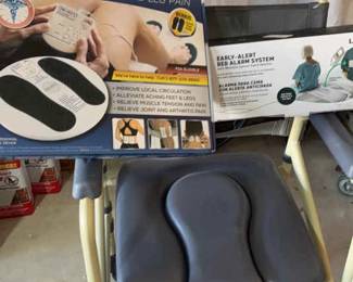 Shower Toilet Chair, Circulation Promoter , Bed Alarm System