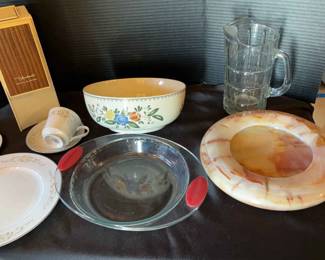 Vintage Ice Crusher, Lady Carolyn China, Onyx Vintage Ash Tray