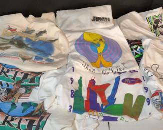 Vintage 90s 80s T Shirts XL Disney Mickey Mouse McDonalds Olympics 