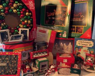 Holiday Storage, Ornaments, Decor And More 