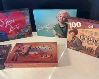  04 John Wayne, Dolly, I Love Lucy, Cowboy Classic, Legends of The West DVD Sets