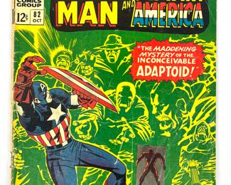#4 • Marvel Comic Book #82 Tales Of Suspense Featuring Iron Man And Captain America "By Force Of Arms!"
lux.bid