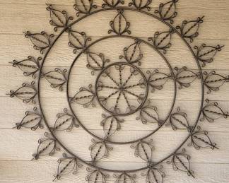 Large Metal Wall Decor