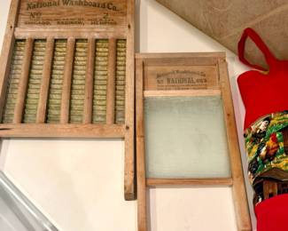 Collectible Washboards Glass And Metal
