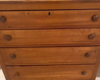 Antique Cheery Wood Dresser Circa 1865 (there are two dressers)