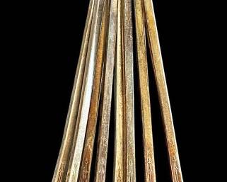 Antique Silver Plate LongNeck Tea Spoons