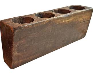 Antique Wood Sugar Mold
