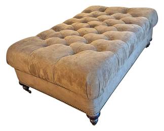 Large Wheeled Ottoman