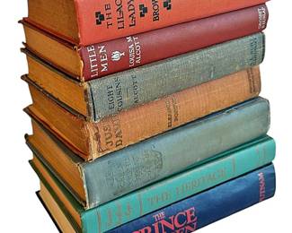 Vintage Hardback Books by Women Novelists