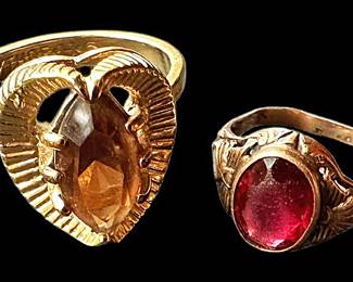 10k Gold 18K Gold Plate Rings