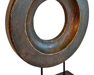 Rustic Wooden Ring Decor