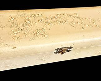 Antique Fancy Necktie Box