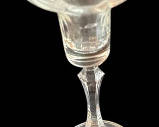 Towle Lead Crystal Candlestick Holder