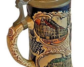 Vintage Thorens Beer Stein Music Box