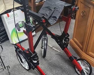 Rollator walker