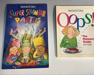 American Girl Library Super Slumber Parties And Oops The Manner Guide For Girls Books 