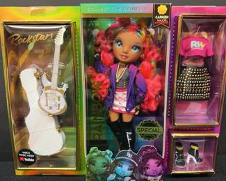 Rainbow High Rock Stars Carmen Major Special Edition Includes Outfit And Guitar 