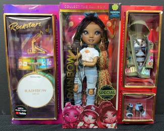 Rainbow High Rockstar Vanessa Tempo Fashion Doll Special Edition