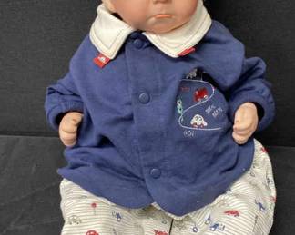 Dianna Effner, Porcelain Baby Colin Doll, 21 Tall