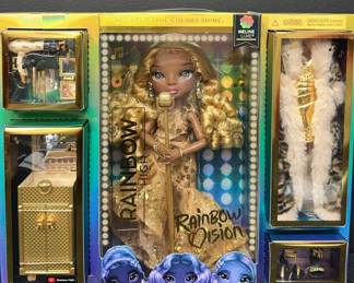 Rainbow High Rainbow Vision Divas Meline Luxe Fashion Doll Play set 
