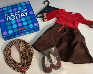 American Girl Chocolate Cherry Outfit With Box